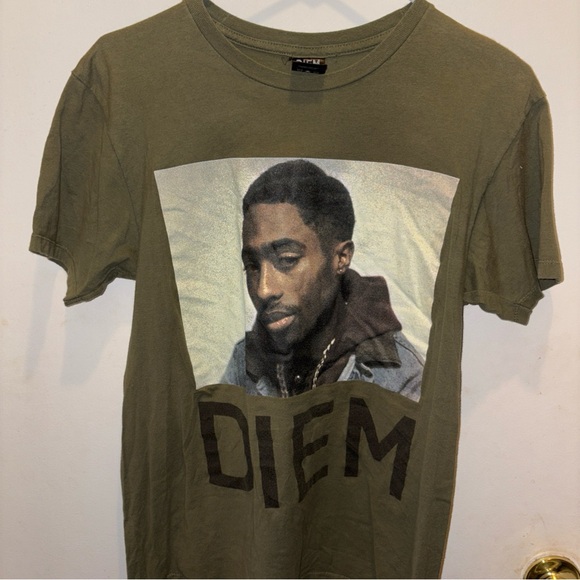 DIEM Other - 2 PAC graphic tee rare find DIEM Size Small